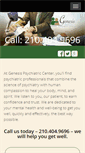 Mobile Screenshot of genesispsychiatric.com